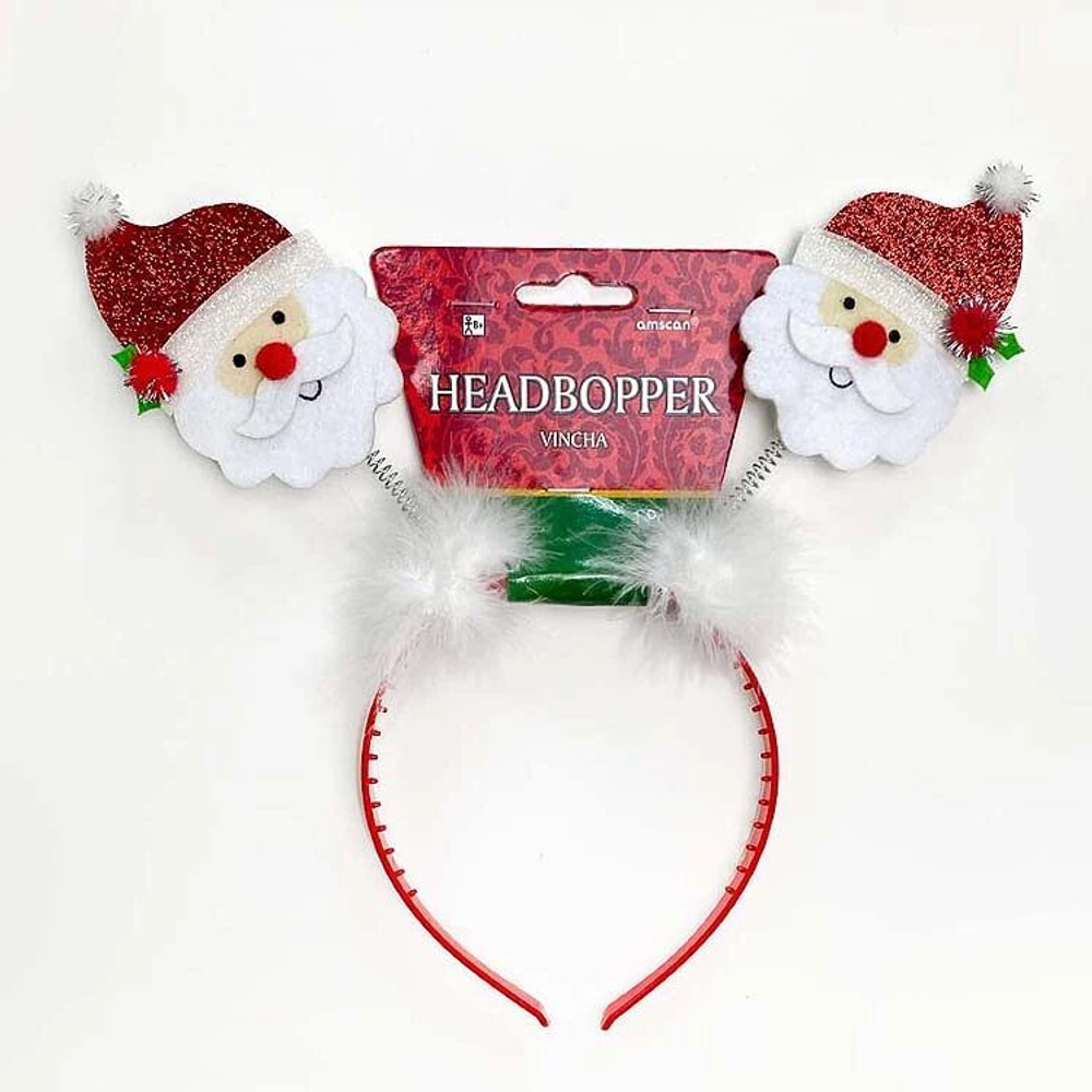 Ободок-антенки светящийся С Новым Годом