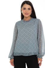 Блуза Волшебный шифон (офис) Diolche