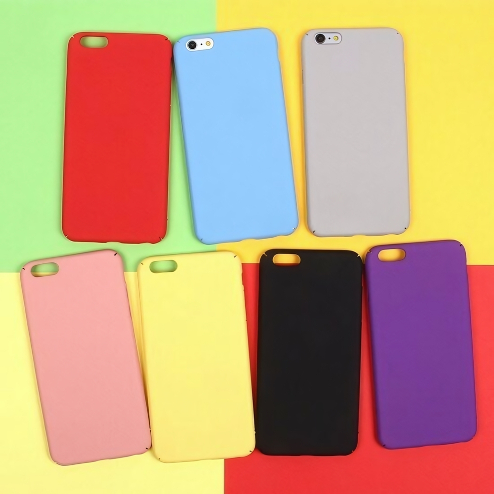 Панель матовая Soft Touch для iPhone 6 Plus, 010659 Желтый