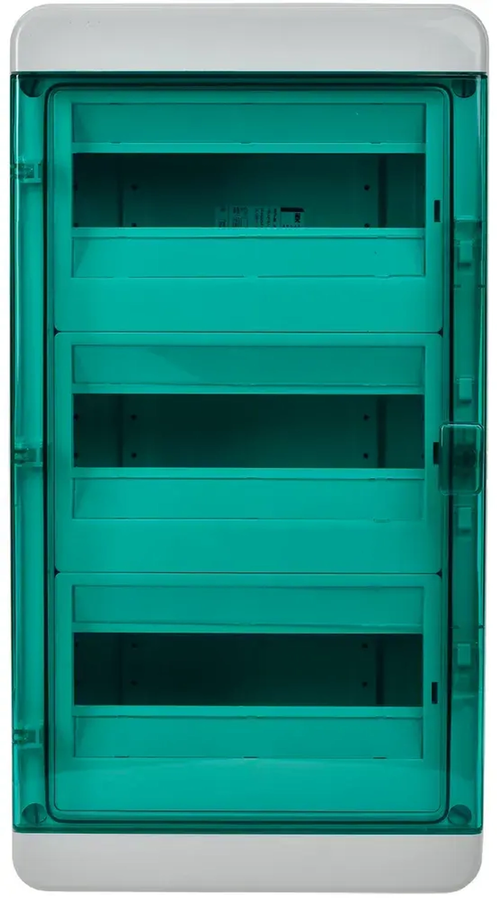 Корпус пластиковый КМПн-36 IP65 зеленая прозрачная дверь TEKFOR IEK