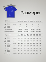 Футболка с принтом "Алые паруса (СПБ)" синяя