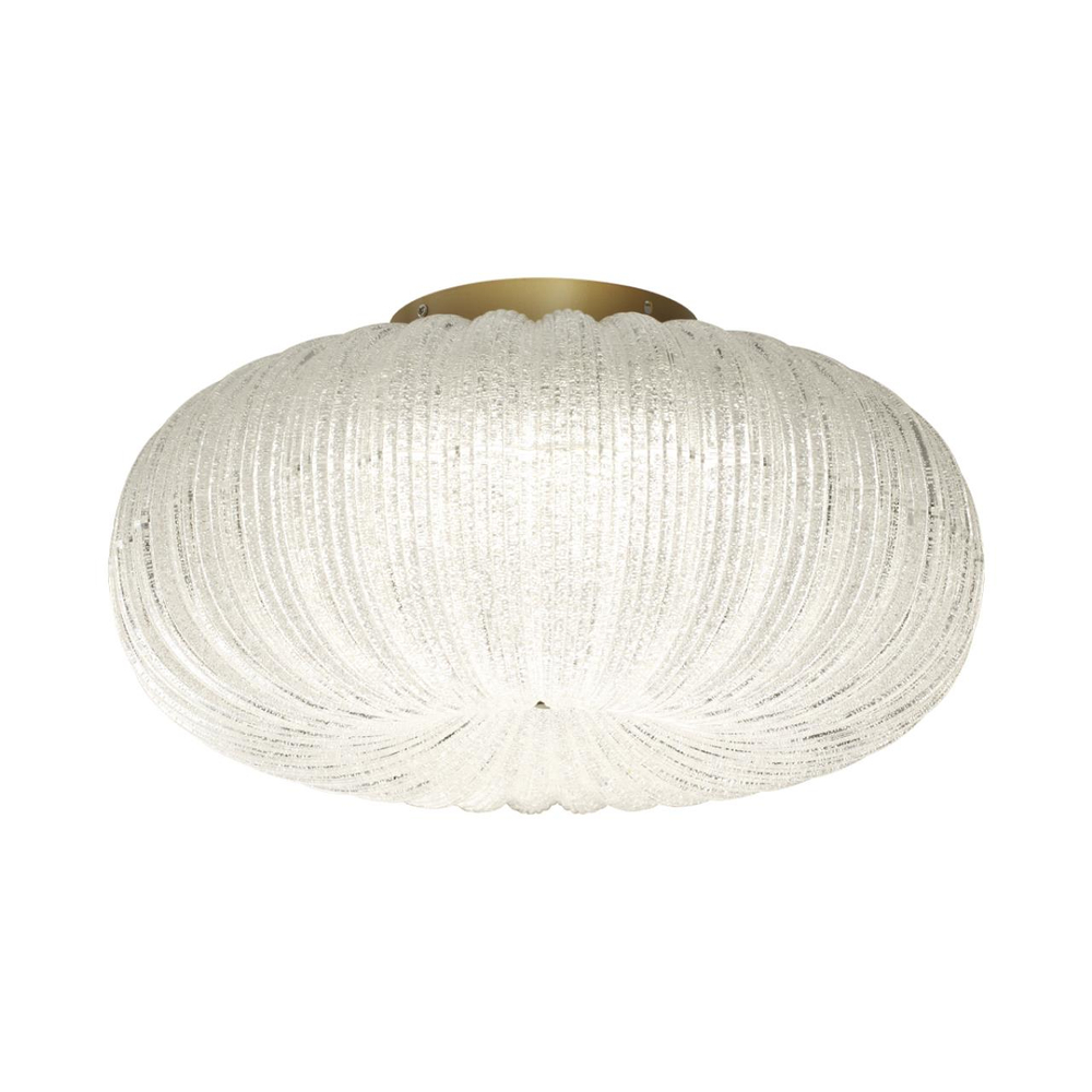 7720/48L PIKO LED SN 572 Светильник металл/стекло/прозрачный/золотой LED 48Вт 3000-6500K D500 IP20 пульт ДУ ANGELO