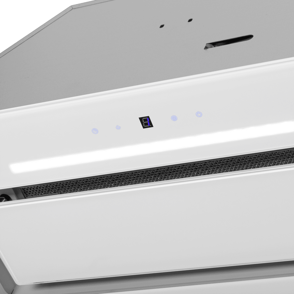 Кухонная вытяжка MAUNFELD TRAPEZE 602SGG белый