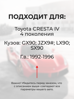 Ремкомплект привода сиденья Toyota CRESTA (IV) [Кузов: GX90; JZX9#; LX90; SX90] 1992-1996 (S-2)