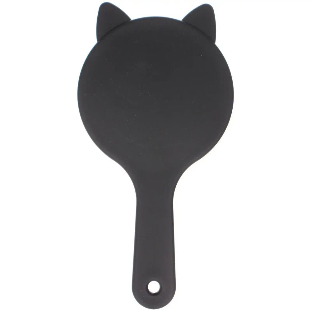 Расчёска массажная «КИТИ СЕТ», цвет чёрный, бактелитовое покрытие, 19.5*10см (коробка PVS)