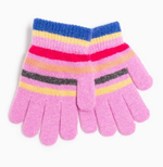 Перчатки для девочек А.S2127-M(mix), сиреневый, р-р 16 (7-10 лет) 9147116, 1 шт.