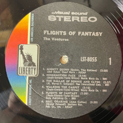 Винтажная виниловая пластинка LP The Ventures Flights Of Fantasy (USA 1968)