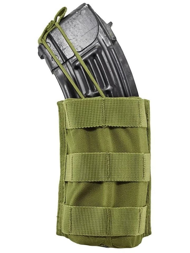 Подсумок без клапана одинарный для магазинов (олива)