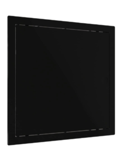 Люк ревизионный пластиковый нажимной LN 200х200мм черный