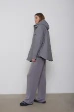 Куртка-рубашка Alexandra Talalay стёганая AW015 серая