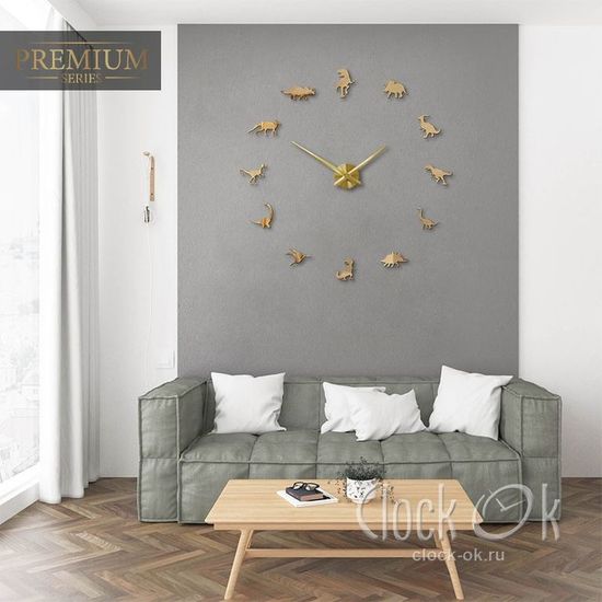 Настенные 3D часы Dino