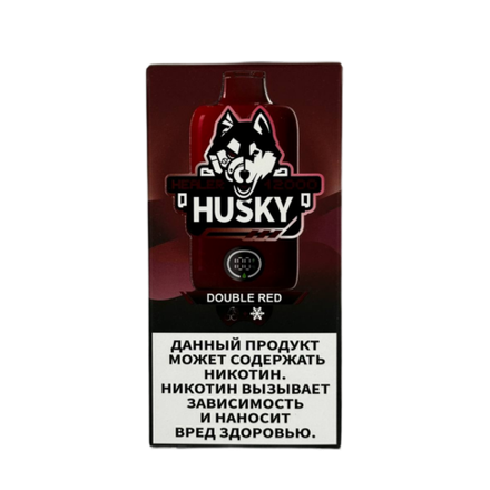 Husky Healer Double red - ледяная черешня 12000 затяжек 20мг Hard (2% Hard)