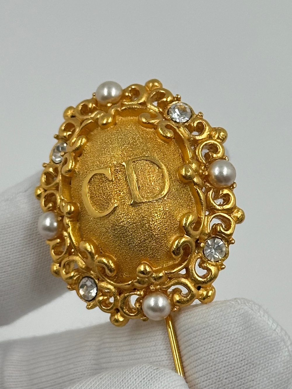 Брошь булавка Christian Dior