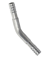 Фитинг RC-U0755 угол 45 врезной сростка 5/8" под обжимку G10, №10, #10 13 мм