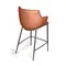 Полубарный стул Sofia, терракотовая экокожа Soft-Touch