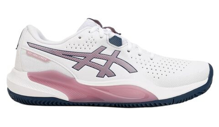 Женские теннисные кроссовки Asics Gel-Challenger 15 Clay - white/taro purple