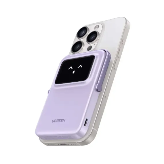 UGREEN PB571 UNO 5000mAh MIni Magnetic Wireless 20W Violet