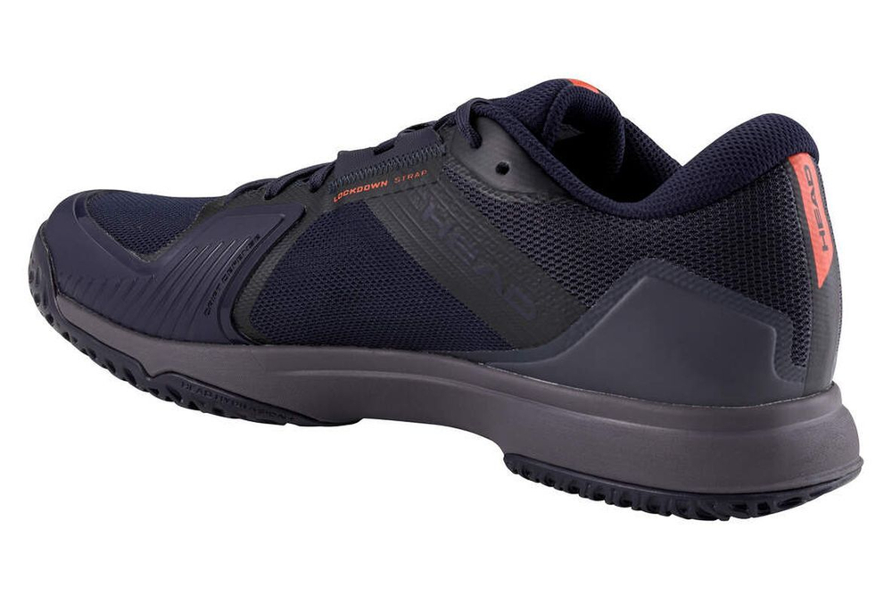 Мужские кроссовки теннисные Head Sprint Team 4.0 - dark blue/red