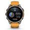 Garmin Fenix 8 51 мм AMOLED Sapphire – титановый корпус, оранжевый ремешок