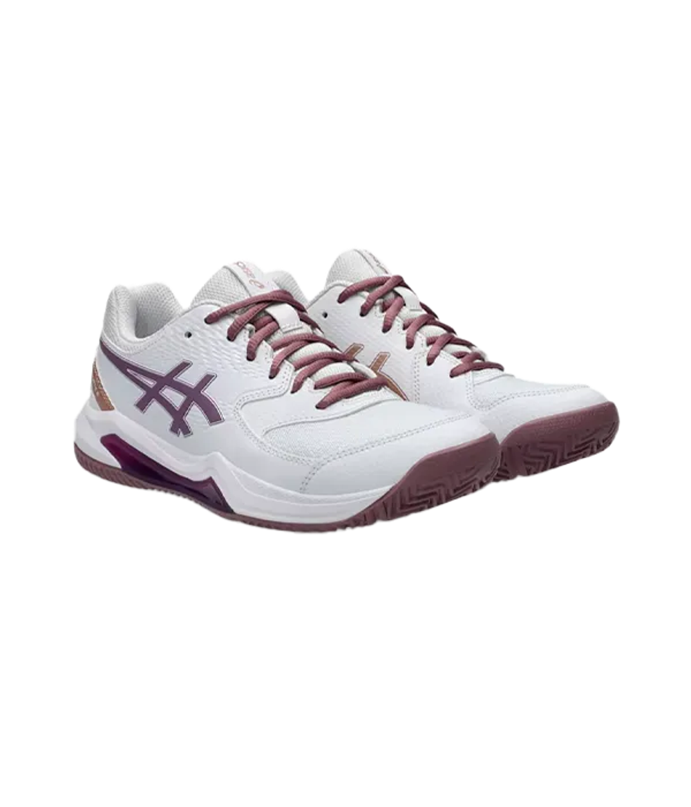 Asics Gel-Dedicate 8 Padel Женские Белые-Темные Кроссовки Ube 2025