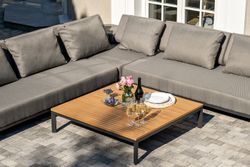 "Амальфи" трансформирующаяся лаунж-зона из алюминия, цвет графит