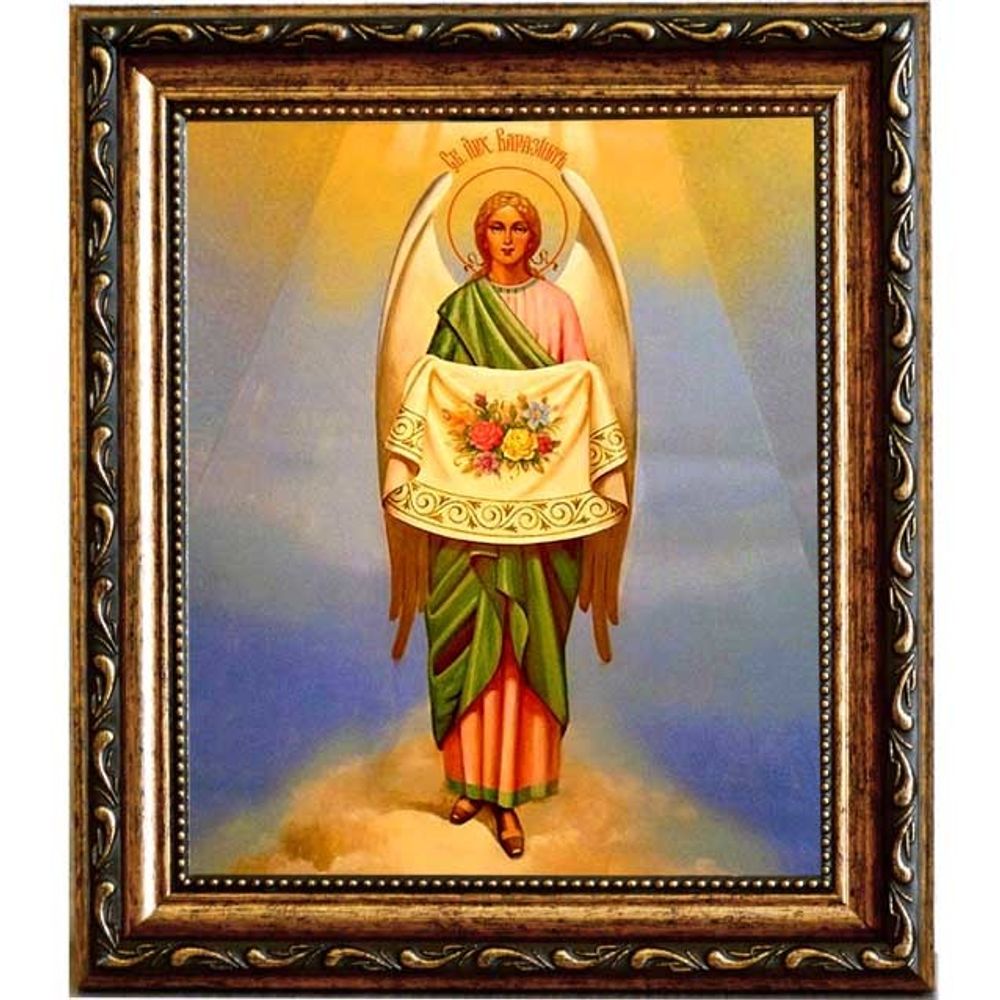 Архангел Вара­хи­ил. Икона на холсте.