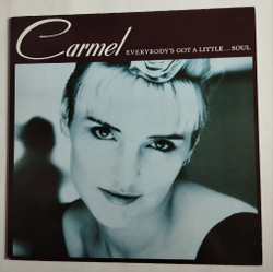 Винтажная виниловая пластинка LP Carmel Everybody Got A Little Soul (Germany 1987)