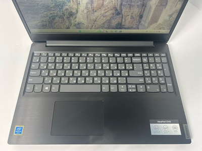 Ноутбук Lenovo IdeaPad S145-15IWL (81MV00HKRK) 15.6"/Intel Pentium Gold 5405U/RAM 4GB/SSD 128GB/Intel UHD Graphics/1366*768/TN/Windows 11/Подсветка кл-ры: нет/черный. Состояние: B1