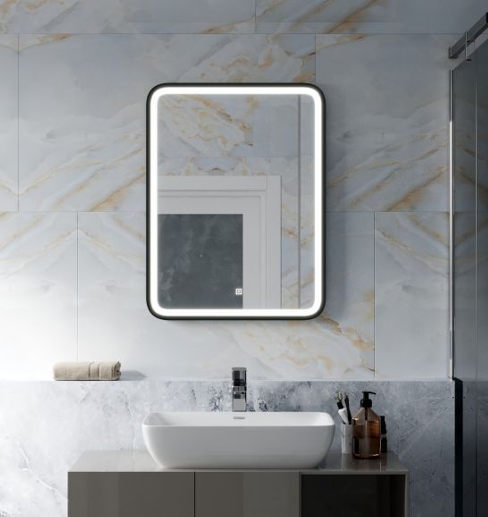Premier Black 60*80 зеркало c подсветкой