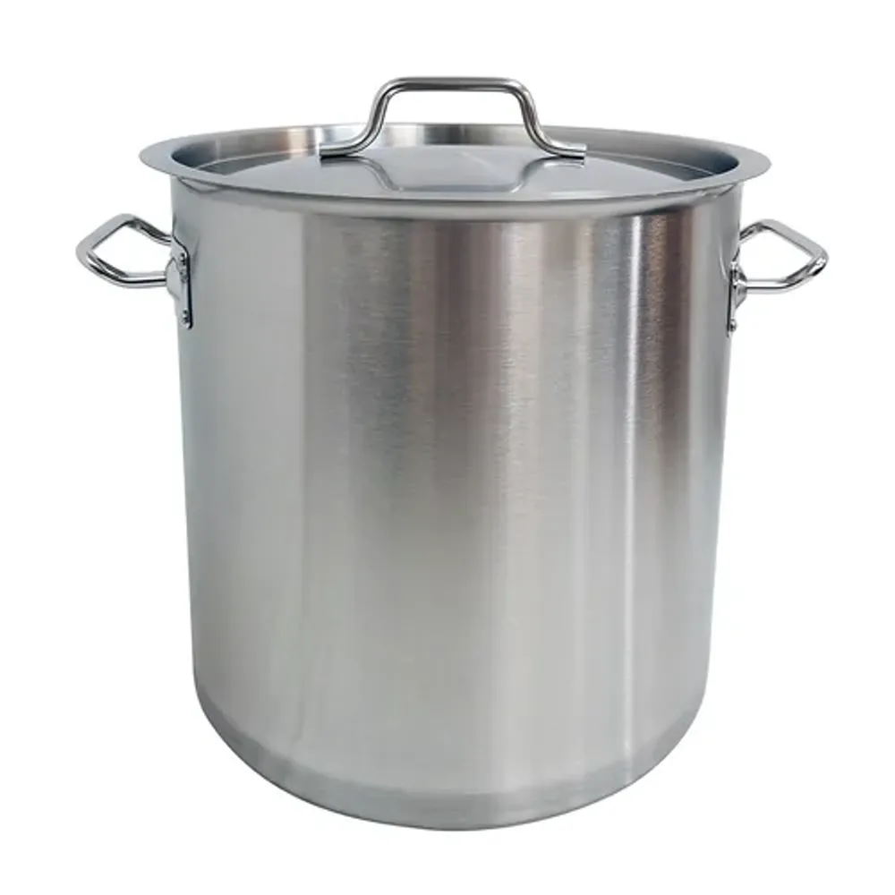 Кастрюля 37 л котел 36*36 см Kitchen Staff с крышкой нерж. ИНДУКЦИЯ P.L. Proff Cuisine