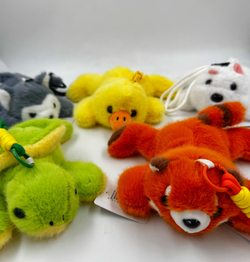 Игрушка на подвязке Зверята 18 см оптом