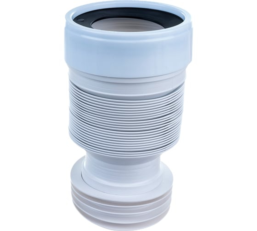 Удлинитель гибкий для унитаза225-520мм