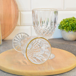 Набор фужеров 6шт 360мл "Золотой край", 09/00JW