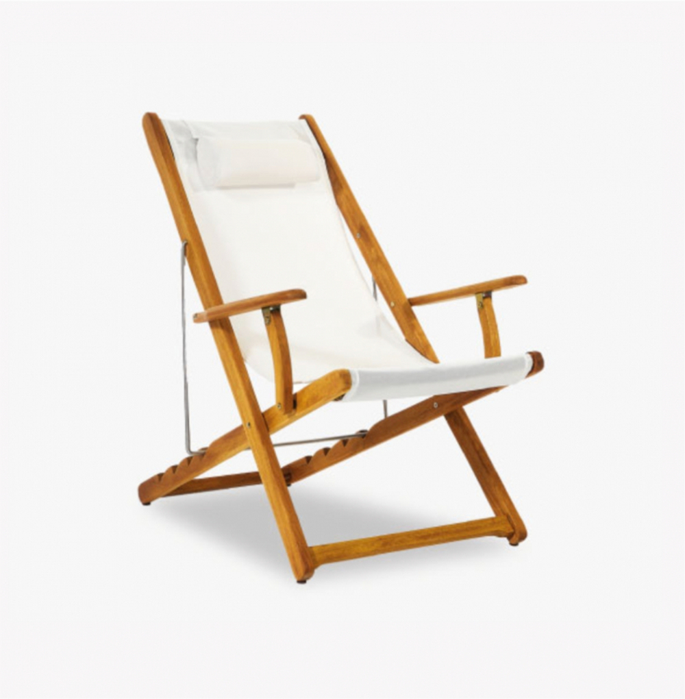 Кресло-шезлонг деревянное складное Tagliamento Mini