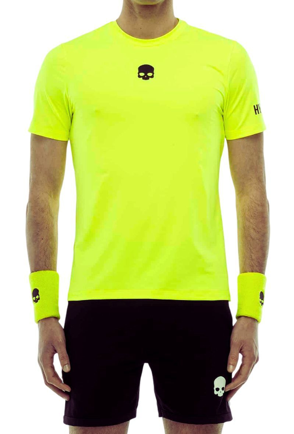 Мужская теннисная футболка Hydrogen Basic Tech - зеленый