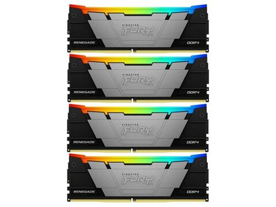 Оперативная память Kingston KF436C16RB2AK4/32, DDR4 4х 32ГБ 3600 МГц, DIMM, RTL