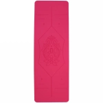 Коврик для йоги «Мандала» 183*61*06 см (ТРЕ), розовый