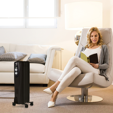 Обогреватель масляный BALLU Classic BOH/CL-05BRN 1000 (5 секций)