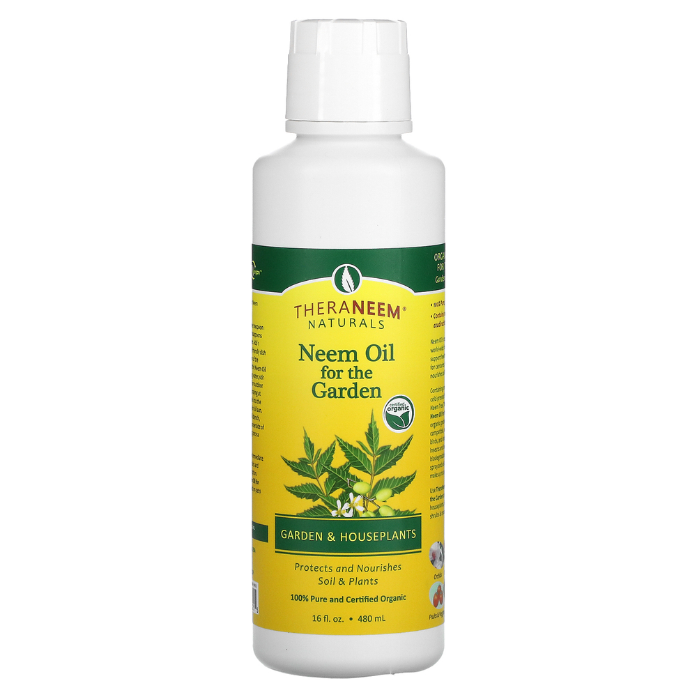 Organix South, TheraNeem Naturals, масло нима для сада, для садовых и комнатных растений, 480 мл (16 жидк. унций)