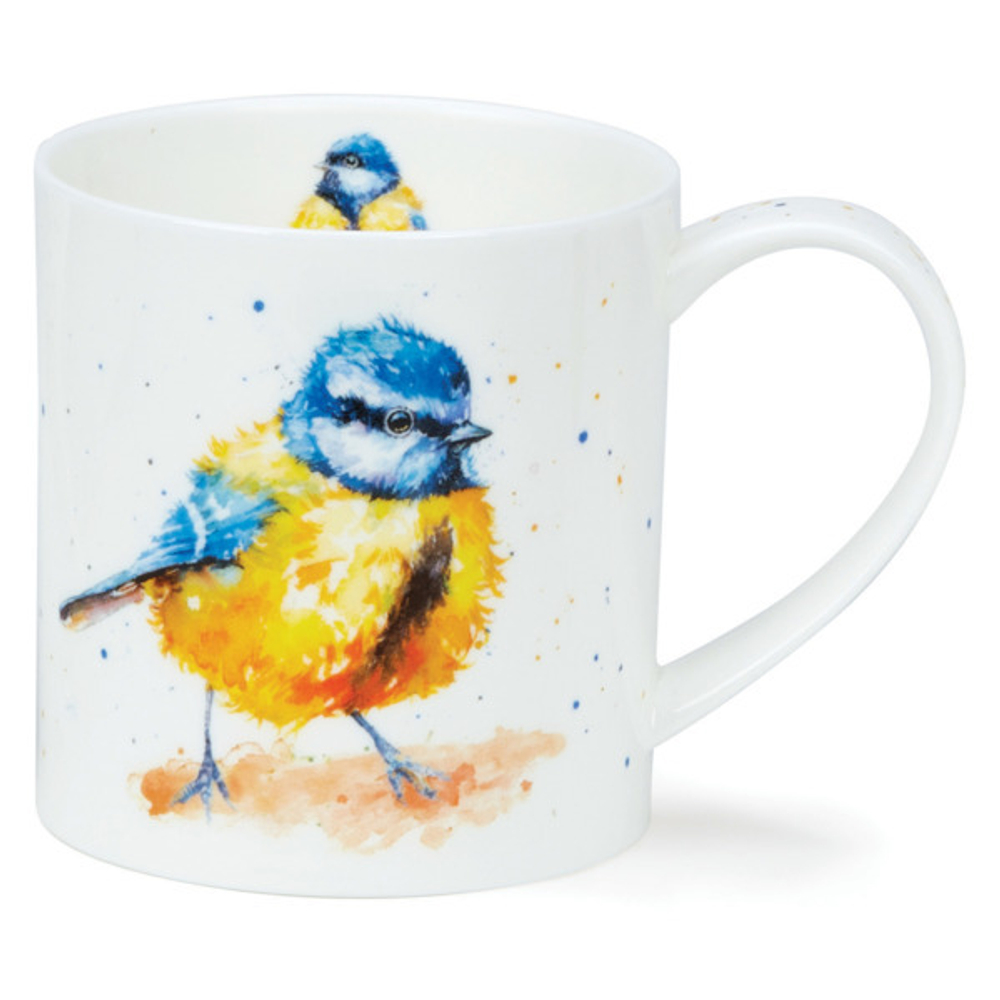 Кружка 350мл Dunoon Лазоревка с пушистыми перьями Оркни