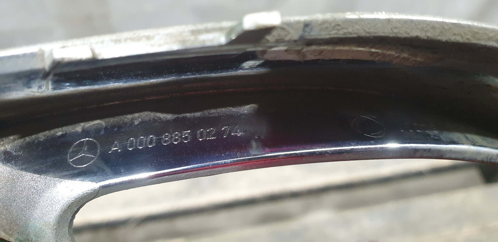 Накладка заднего бампера правая Mercedes GL GLS (X166) 15-19 Б/У Оригинал A0008850274