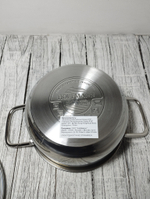 Кастрюля 1,6л 3-х слойное капс дно д16см НМ 5316