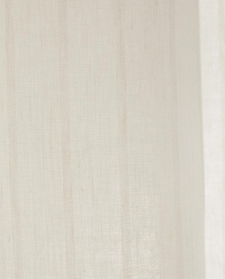 ZARA HOME ЖАККАРДОВАЯ ЛЬНЯНАЯ ШТОРКА ДЛЯ ВАННОЙ, ЦВЕТ СЛОНОВОЙ КОСТИ