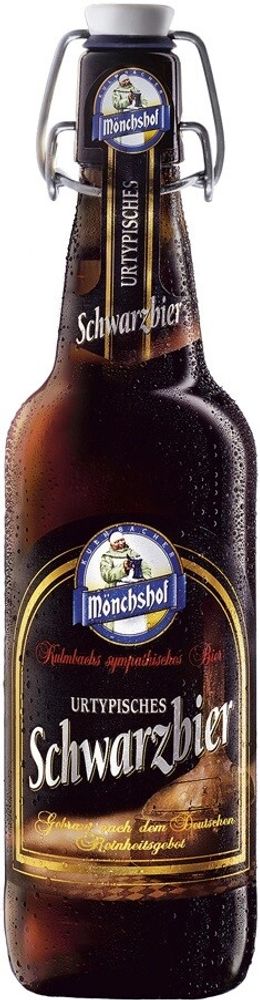 Пиво Мюнхоф Шварцбир / Monchshof Schwarzbier 0.5 - стекло