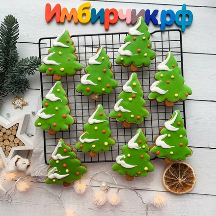 Имбирные пряники новый год 2025