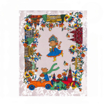 Набор кухонных полотенец, 3 шт , 45х60 см , рогожка