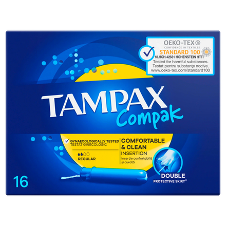 Тампоны Tampax Compak Regular 16 шт