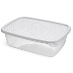 Контейнер прямоугольный Романо 1,6л Светло-серый С852СЕР