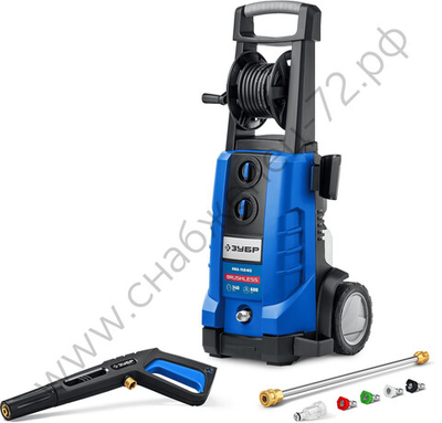 ЗУБР 240 Атм, 3300 Вт, мойка высокого давления, пистолет МИГ-280, Профессионал (АВД-П240)