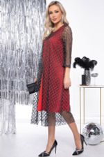 Платье "Амадея" (рэд) П7949 LT Collection (Акция)